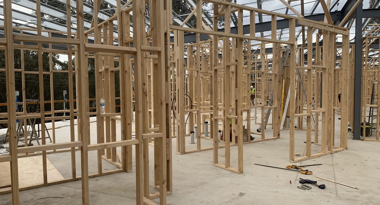 Construction at Kew Campus
