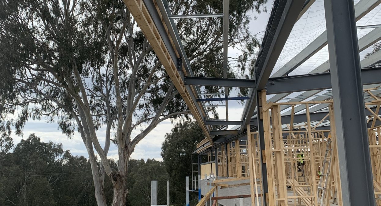 Construction at Kew Campus