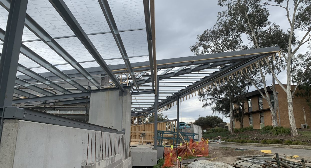 Construction at Kew Campus