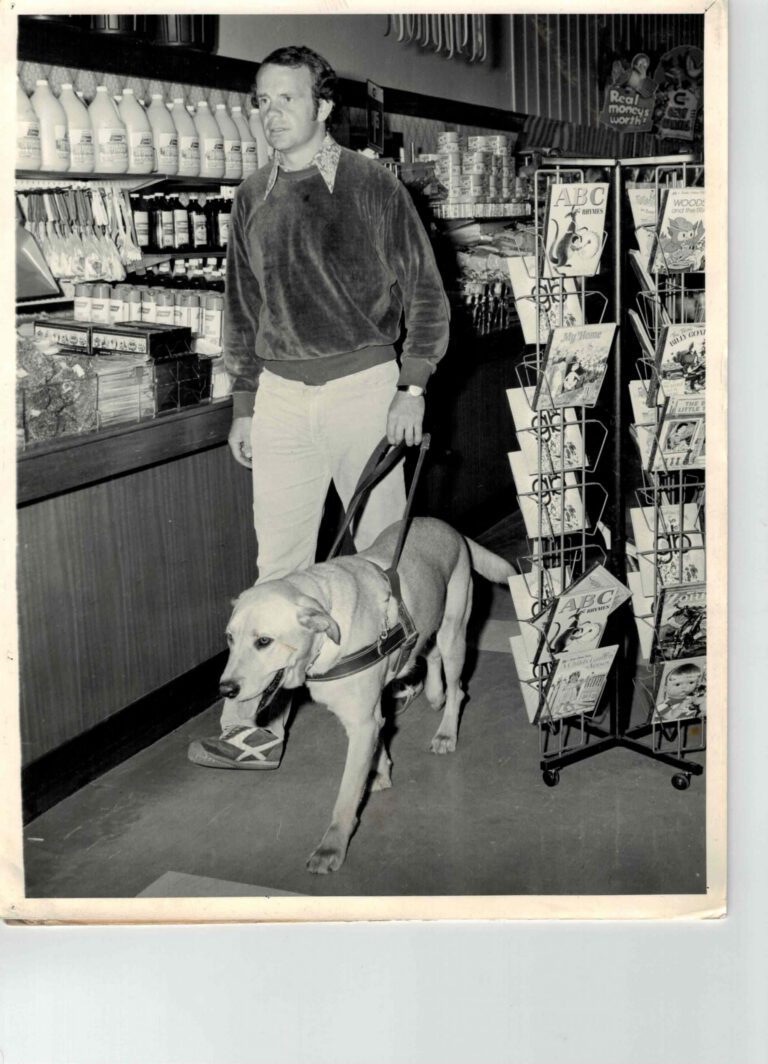 John Gosling AM recognised on the Australia Day Honours list as he celebrates 50 years of working with Guide Dogs