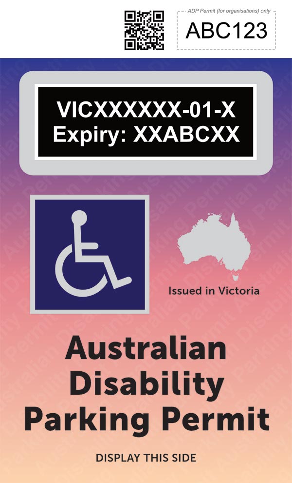 Changes to Victorian Accessibility Parking Permit