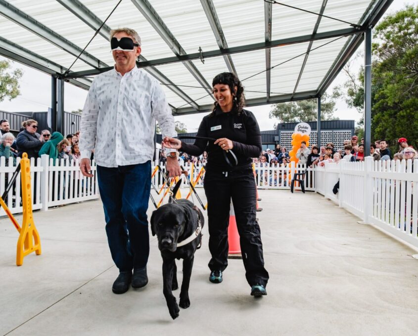 Community Fair dog demo